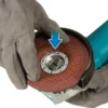 Miniesmeriladora 4 1/2" c/sistema x-lock Makita GA4570