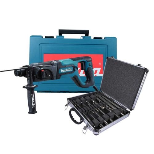 Rotomartillo sds-plus Makita 780w 2.7j + brocas y cinceles HR2475-J