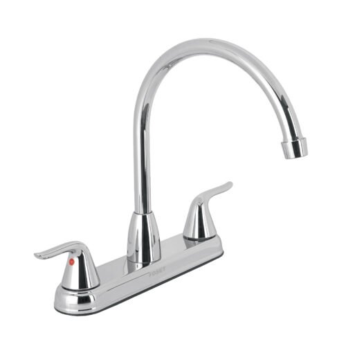 44902 - Mezcladora fregadero 8" cromo, c. largo, palanca, FOSET AERO