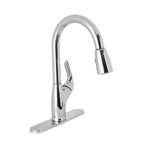 44903 - Monomando fregadero cromo, nariz retractil, FOSET AERO