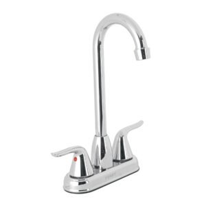 44898 - Mezcladora lavabo 4" cromo, tipo bar, palanca, FOSET AERO