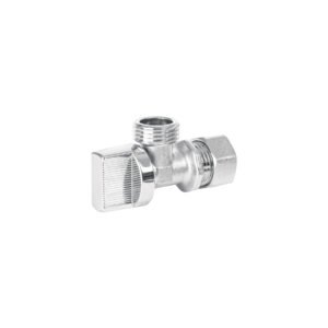 45399 - Llave angular de 1/2", 1/4 de vuelta, barrilito, BASIC