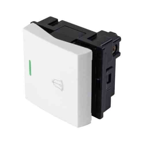 29046 - Interruptor para timbre, 1.5 módulos, línea Toledo, Basic