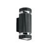 ARB-210S.jpg 45408 - Arbotante exterior con 2 spots, lámparas no incluidas, negro