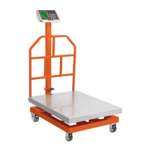 103772 - Báscula electrónica de plataforma, 600 kg, inoxidable TRUPER