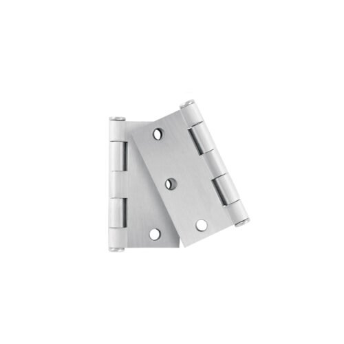 49597 - Bolsa c/2 bisagras cuadradas 3", plana, satinado, HERMEX