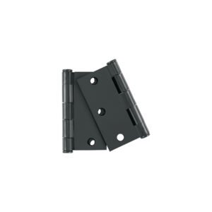 49603 - Bolsa c/2 bisagras cuadradas 3", plana, negro, HERMEX