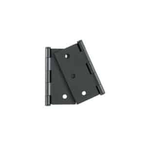 29067 - Bolsa c/2 bisagras cuadradas 3", plana, negro, BASIC