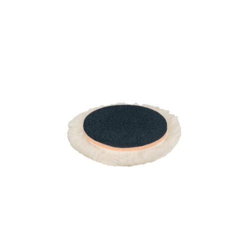 104001 - Borla p/pulir de lana de 3" hook and loop, TRUPER