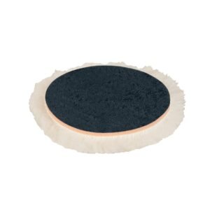 104000 - Borla p/pulir de lana de 5" hook and loop, TRUPER