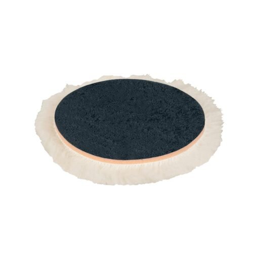 104000 - Borla p/pulir de lana de 5" hook and loop, TRUPER