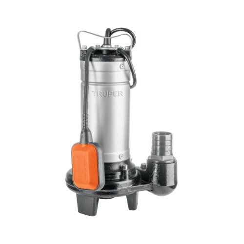 BOS-1SI.jpg 104077 - Bomba sumergible acero inox./hierro, a.sucia, 1HP, TRUPER