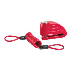 45863 - Candado para disco de motocicleta, perno de 7 mm, c/alarma