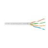 48389 - Metro de cable UTP CAT5E, Bobina de 100m, blanco, VOLTECK