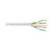 48449 - Metro de cable UTP CAT6, Bobina de 100m, blanco, VOLTECK