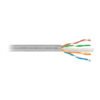 49444 - Metro de cable UTP CAT6, Bobina de 100m, gris, VOLTECK