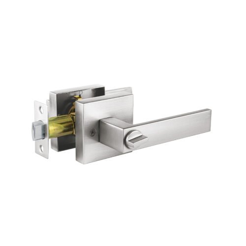 45334 - Cerradura manija "Módena" p/baño, cromo mate, HERMEX