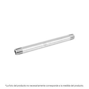 43983 - Niple de acero galvanizado 1/4" x 4", Foset