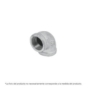 43964 - Codo 90° acero galvanizado de 1/4", FOSET