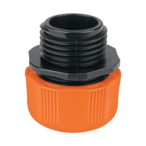 103060 - Conector 1/2" macho de ABS con tuerca de ajuste manual