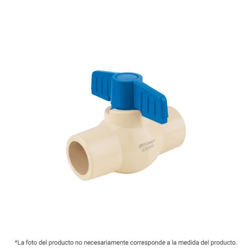 44463 - Válvula de esfera CPVC, 2", FOSET