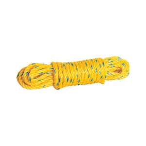40964 - Madeja de cuerda amarilla de polipropileno 8mm, 10m, FIERO