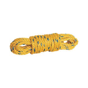 40965 - Madeja de cuerda amarilla de polipropileno 10mm, 8m, FIERO