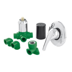 45860 - Kit de instalación p/regadera PPR 1/2" con monomando, FOSET