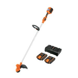 103243 - Desbrozadora inalámbrica 40V, 2 baterías 2Ah,1 carg.dual,PRO