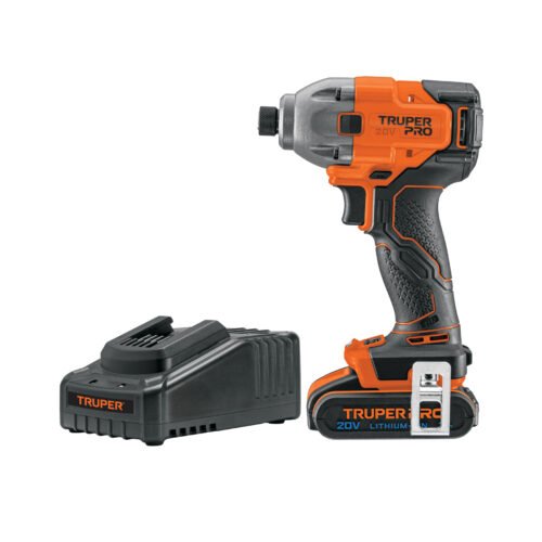 103253 - Destornillador de impacto 1/4", 20V, 1 batería 2Ah, PRO