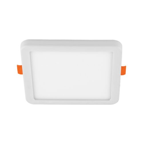 45670 - Luminario LED empotrable ajustable 8 W, cuadrado, luz de día