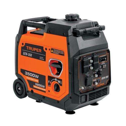 103773 - Generador inversor silencioso 3 kW, encendido manual, TRUPER