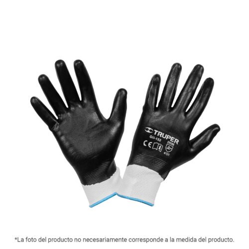 103826 - Guantes de poliéster con recubrimiento de nitrilo, XG Truper