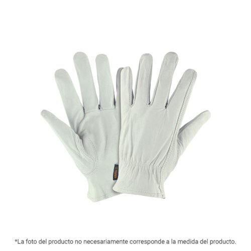 104041 - Guantes de piel de cabra, tipo operador, M, TRUPER