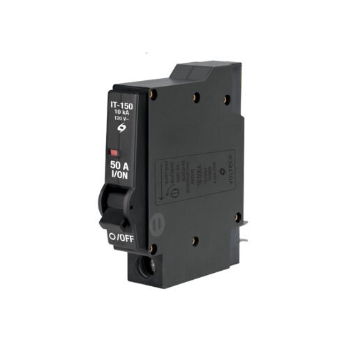 45875 - Interruptor de 1 polo 50A, enchufable, a granel, VOLTECK