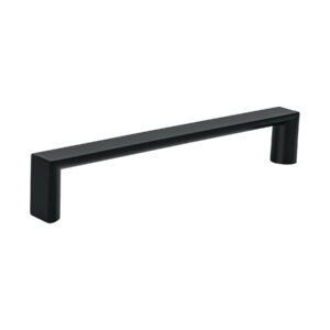 45640 - Jaladera de 128mm, línea Andamio, negro, HERMEX