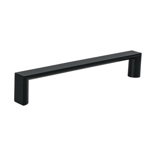 45640 - Jaladera de 128mm, línea Andamio, negro, HERMEX