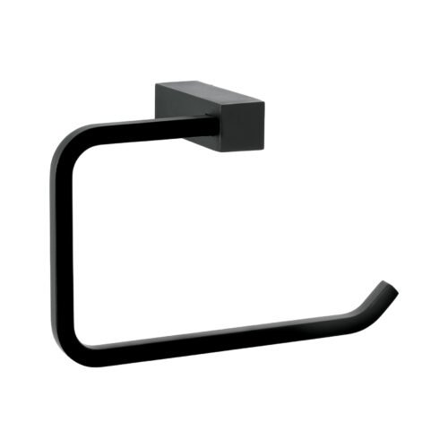 44392 - Portarrollo sin cubierta, negro, FOSET KUBO