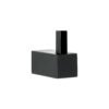 KUA-73M.jpg 44358 - Gancho sencillo para toallas, negro, FOSET KUBO
