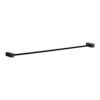 KUA-76M.jpg 44366 - Toallero de barra largo, negro, FOSET KUBO