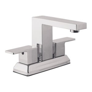 44079 - Mezcladora para lavabo 4", cromo, FOSET KUBO