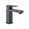 44203 - Monomando corto para lavabo, negro, FOSET KUBO