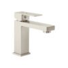 44202 - Monomando corto para lavabo, satín, FOSET KUBO