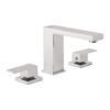 KUM-91.jpg 44080 - Mezcladora para lavabo taladros separados, cromo, FOSET KUBO