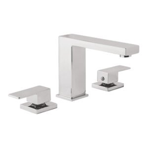 44080 - Mezcladora para lavabo taladros separados, cromo, FOSET KUBO