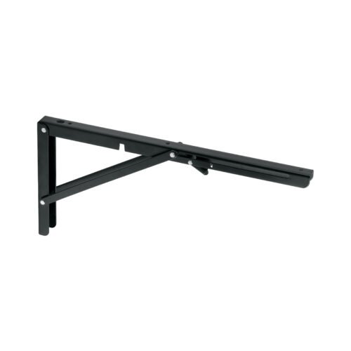 MEP-16N.jpg 49829 - Ménsula plegable de acero negra 8" x 16", FIERO