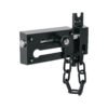 45677 - Pasador con cadena para puerta, acabado negro, HERMEX