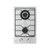 45509 - Parrilla gas empotrable 30cm, 2 quem, inox, esmalte, Foset
