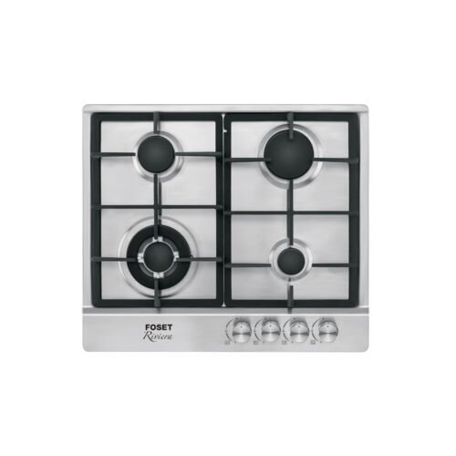 PAE-604GA.jpg 48406 - Parrilla gas empotrable 60cm, 4 quem, acero inox, Riviera