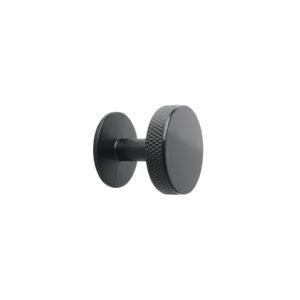 45821 - Perilla metálica estilo "Oviedo", negro, HERMEX